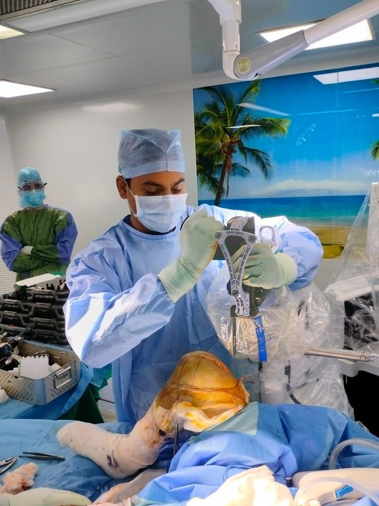 Orthopedic clinic consultation with Dr Anup Pachange